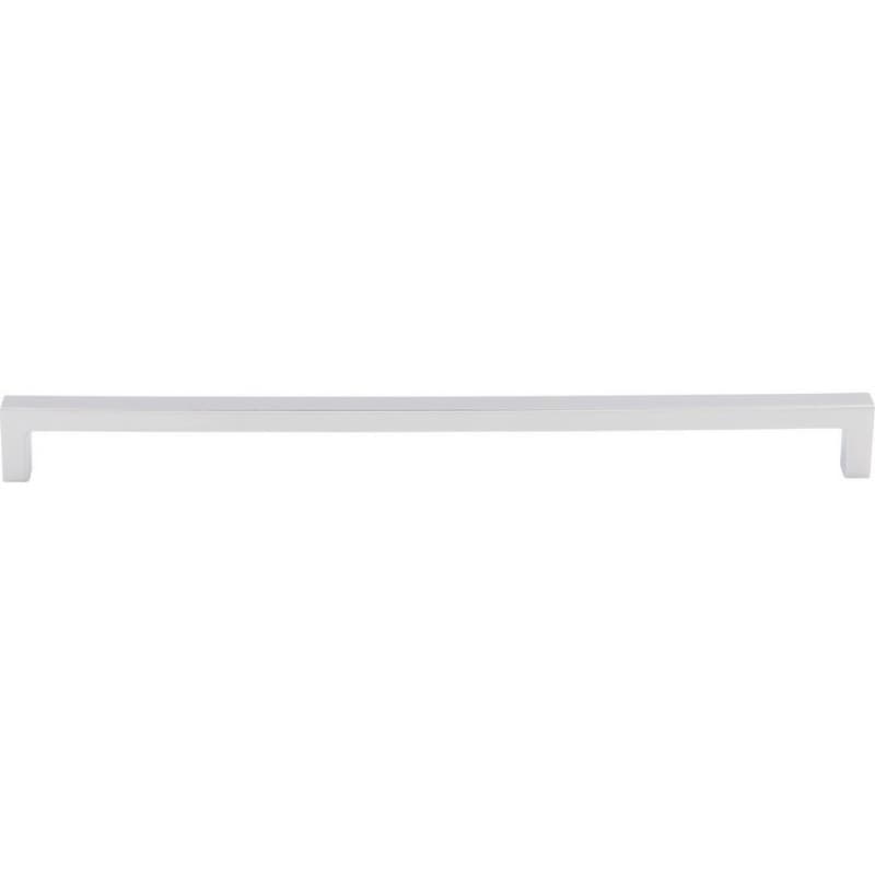 12-5/8" Nouveau Square Bar Pull, Polished Chrome
