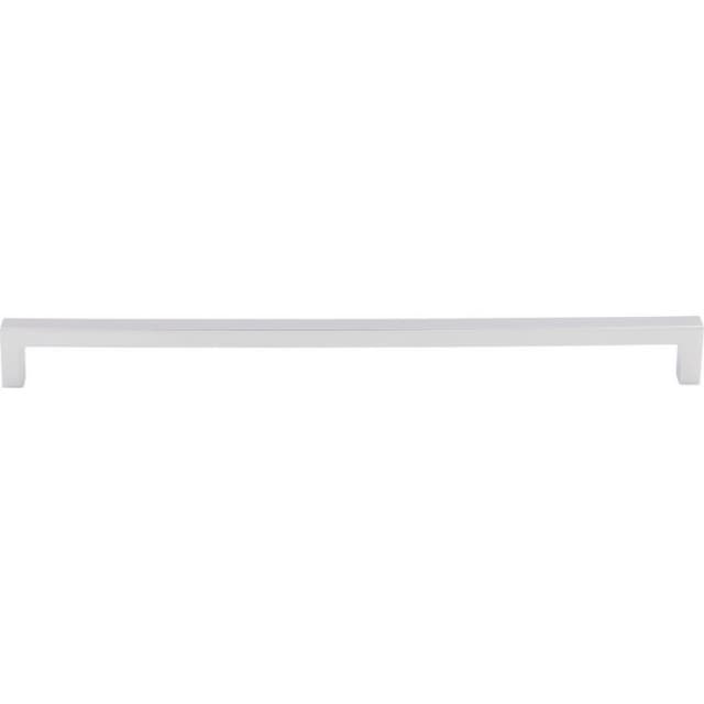 12-5/8" Nouveau Square Bar Pull, Polished Chrome