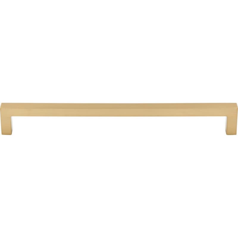 8-13/16" Nouveau Square Bar Pull, Honey Bronze