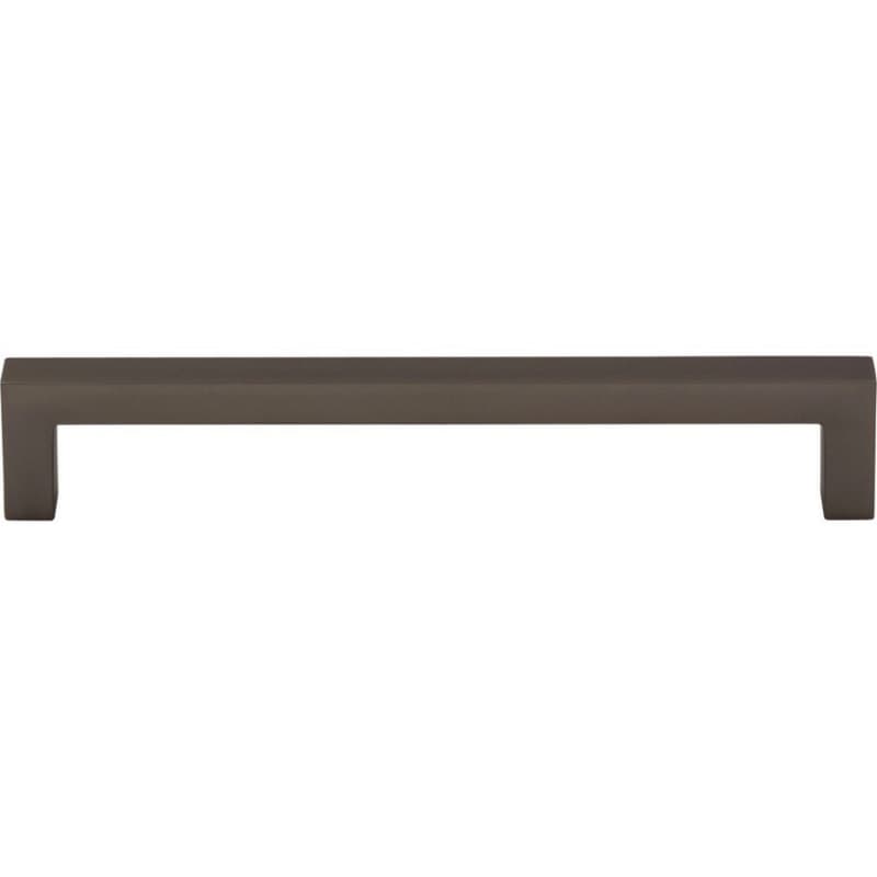 6-5/16" Nouveau Square Bar Pull, Ash Gray