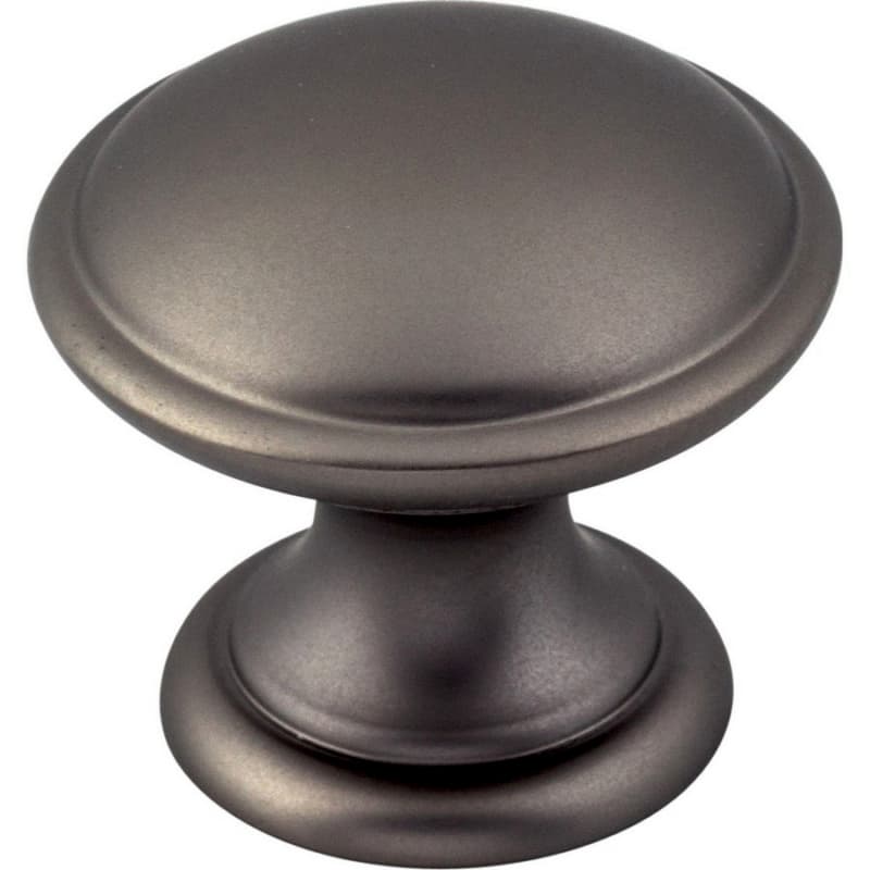 1-1/4" Dakota Round Knob, Ash Gray