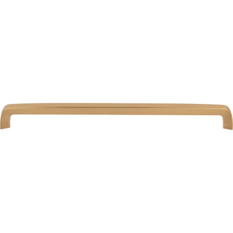 12-5/8" Nouveau Tapered Bar Pull, Honey Bronze