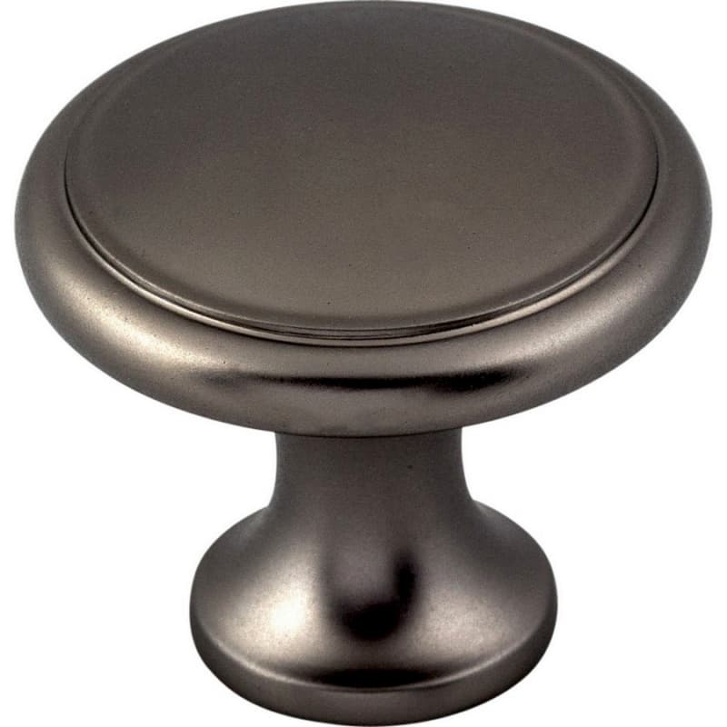 1-1/8" Nouveau Ringed Knob, Ash Gray