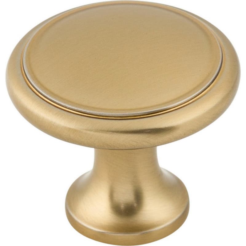 1-1/8" Nouveau Ringed Knob, Honey Bronze