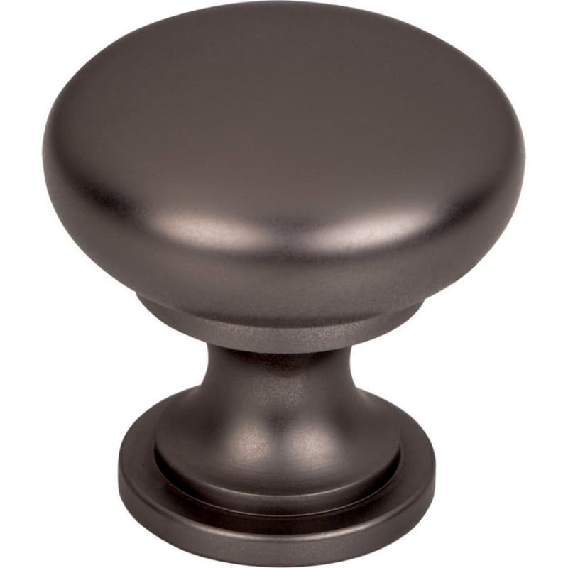 1-3/16" Nouveau Hollow Round Knob, Ash Gray