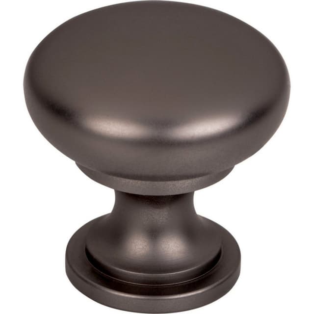 1-3/16" Nouveau Hollow Round Knob, Ash Gray