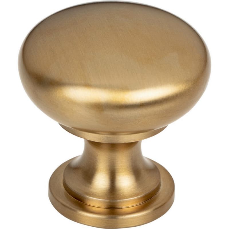 1-3/16" Nouveau Hollow Round Knob, Honey Bronze