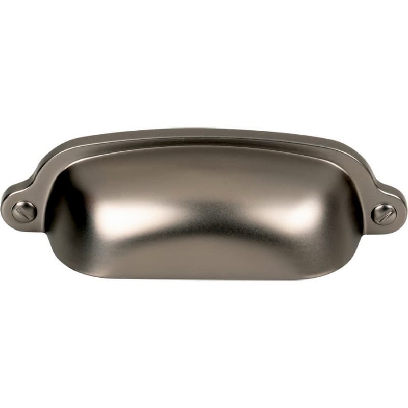 2-9/16" Dakota Charlotte Cup Pull, Ash Gray