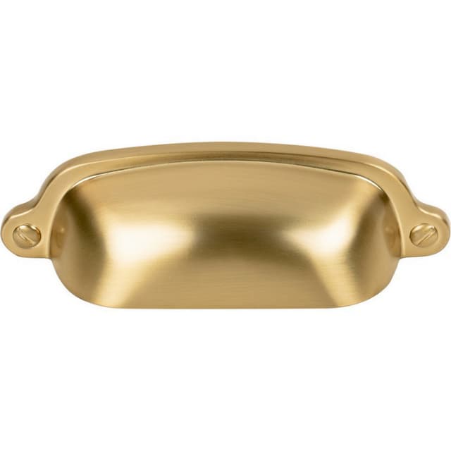 2-9/16" Dakota Charlotte Cup Pull, Honey Bronze