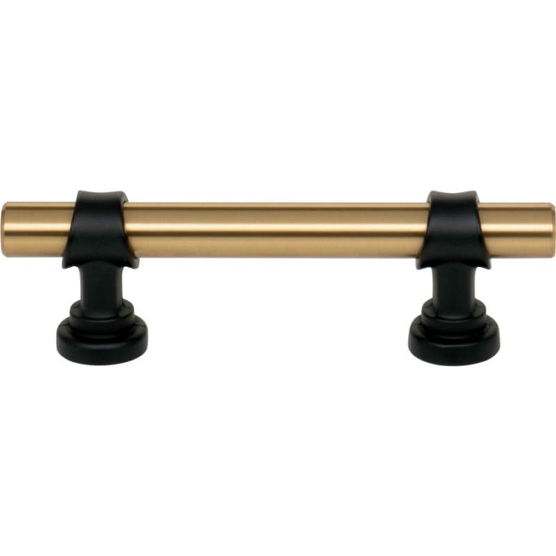 3" Dakota Bit Pull, Honey Bronze/Flat Black