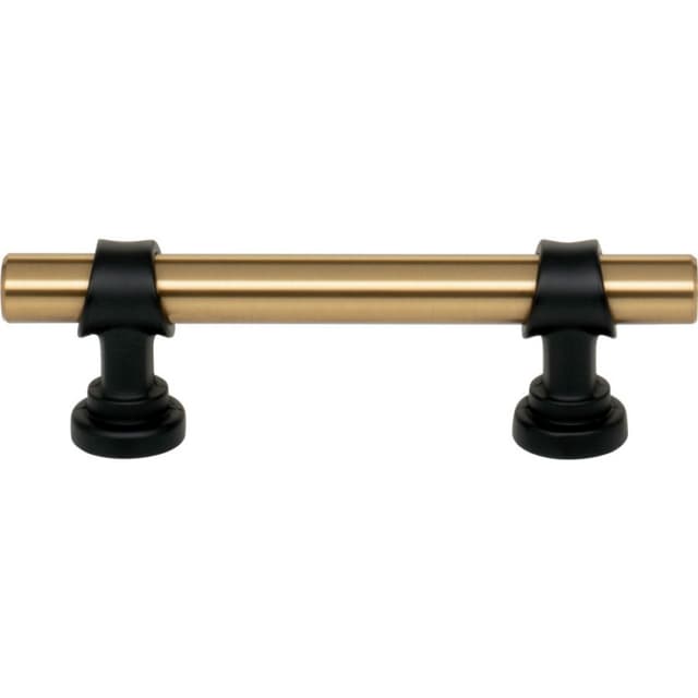 3" Dakota Bit Pull, Honey Bronze/Flat Black