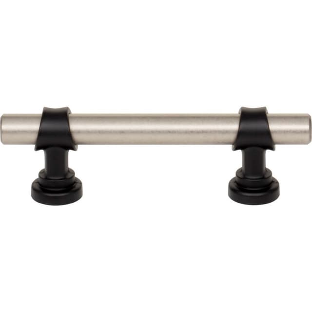 3" Dakota Bit Pull, Pewter Antique/Flat Black