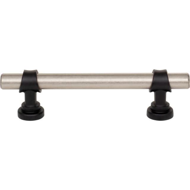 3-3/4" Dakota Bit Pull, Pewter Antique/Flat Black