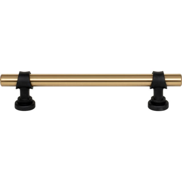 5-1/16" Dakota Bit Pull, Honey Bronze/Flat Black