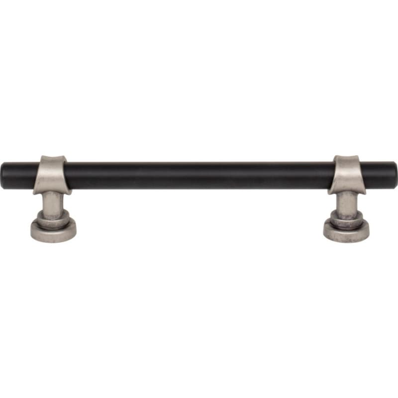 5-1/16" Dakota Bit Pull, Flat Black/Pewter Antique