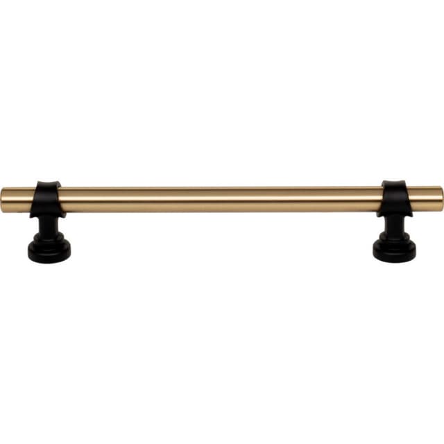 6-5/16" Dakota Bit Pull, Honey Bronze/Flat Black