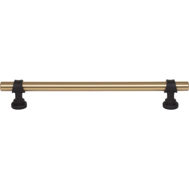 7-9/16" Dakota Bit Pull, Honey Bronze/Flat Black