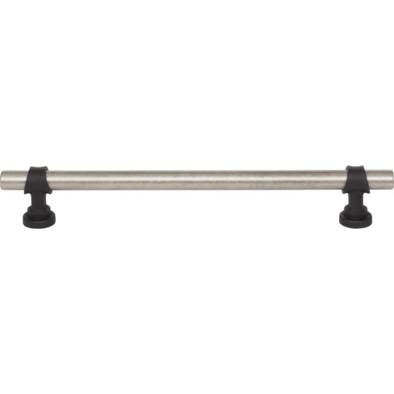 7-9/16" Dakota Bit Pull, Pewter Antique/Flat Black