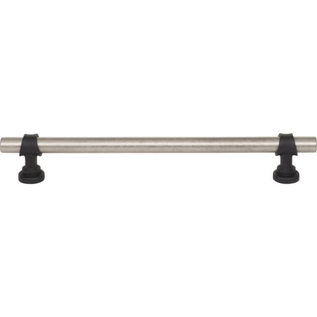 7-9/16" Dakota Bit Pull, Pewter Antique/Flat Black