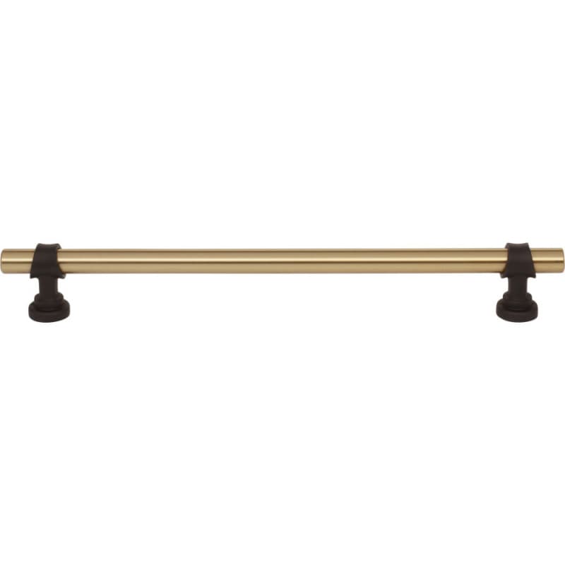 8-13/16" Dakota Bit Pull, Honey Bronze/Flat Black