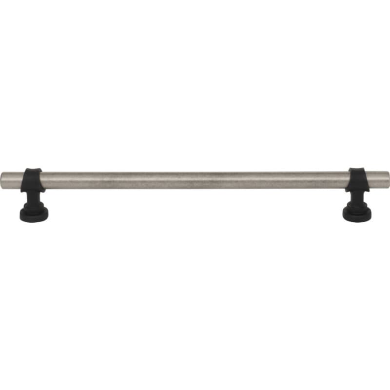 8-13/16" Dakota Bit Pull, Pewter Antique/Flat Black