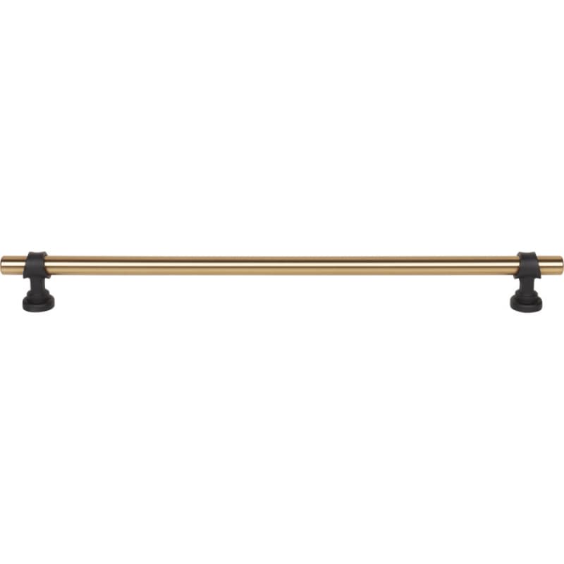 12" Dakota Bit Pull, Honey Bronze/Flat Black