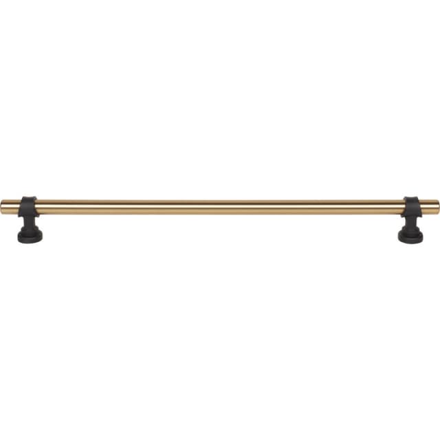 12" Dakota Bit Pull, Honey Bronze/Flat Black