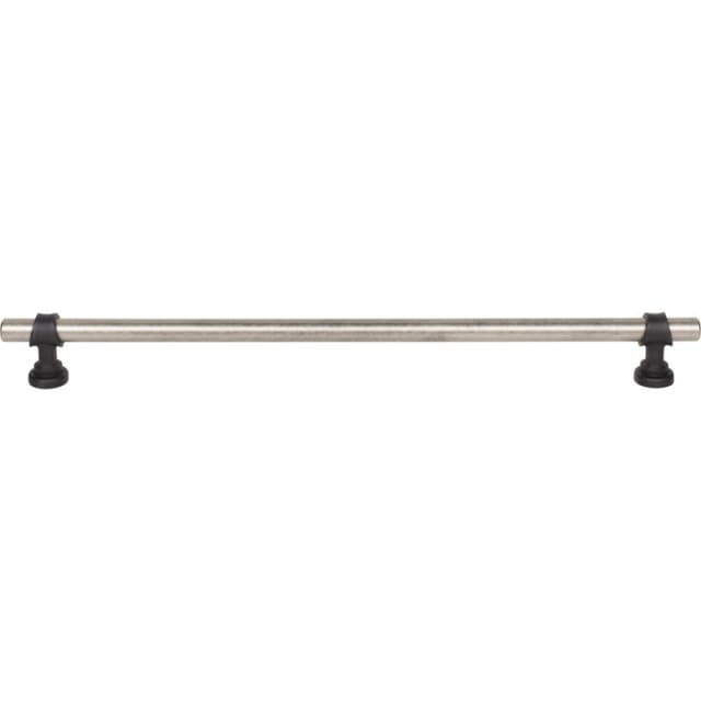 12" Dakota Bit Pull, Pewter Antique/Flat Black