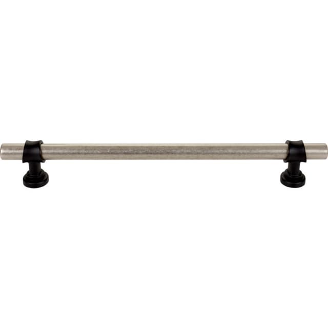 18" Dakota Bit Appliance Pull, Pewter Antique/Flat Black