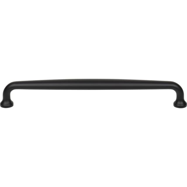 8" Dakota Charlotte Pull, Flat Black