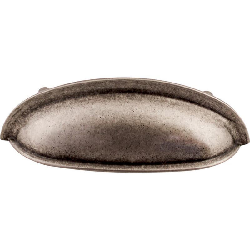 3" Somerset Cup Pull, Antique Pewter