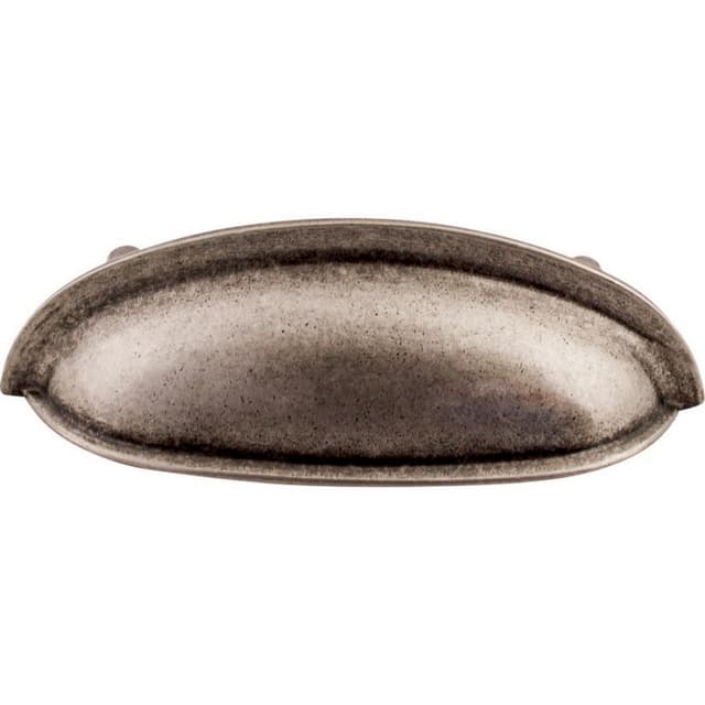 3" Somerset Cup Pull, Antique Pewter