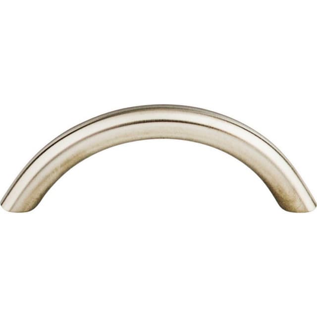 3" Stainless Steel Solid Bowed Bar Pull, Stainless Steel