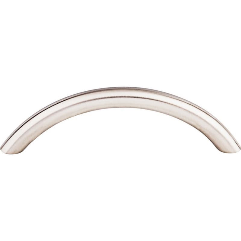3-3/4" Stainless Steel Solid Bowed Bar Pull, Stainless Steel