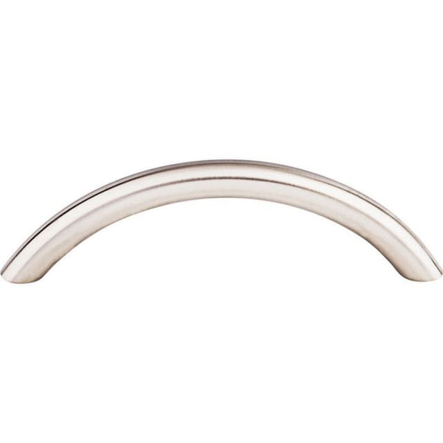 3-3/4" Stainless Steel Solid Bowed Bar Pull, Stainless Steel