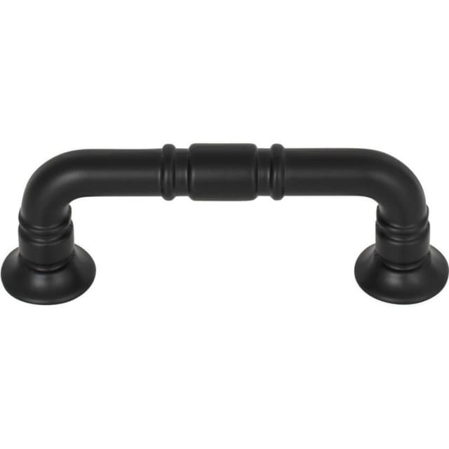 3" Grace™ Kent Pull, Flat Black