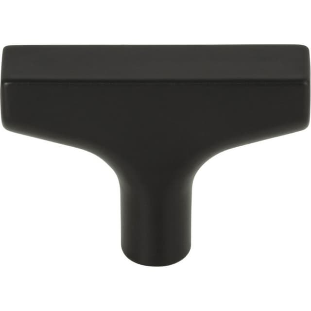 2" Grace™ Riverside T-Handle Knob, Flat Black