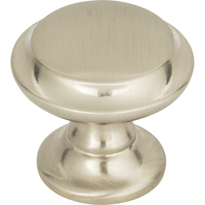 1-1/4" Grace™ Barrow Knob, Brushed Satin Nickel
