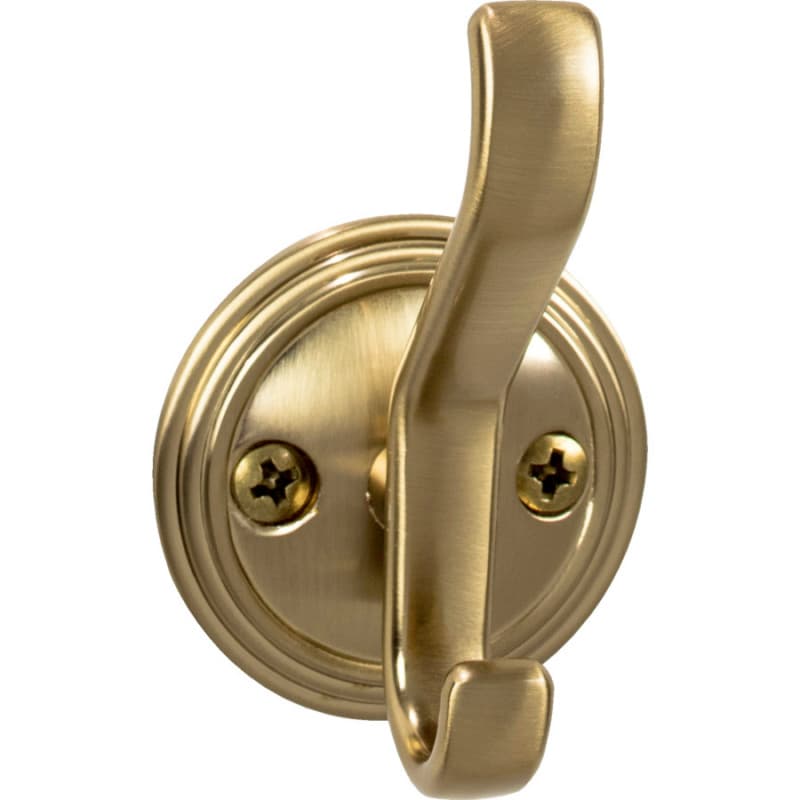 3-1/8" Ryland Hooks Reeded Hook, Honey Bronze