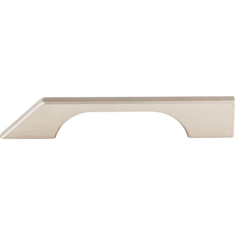 5" Sanctuary Tapered Bar Pull, Brushed Satin Nickel