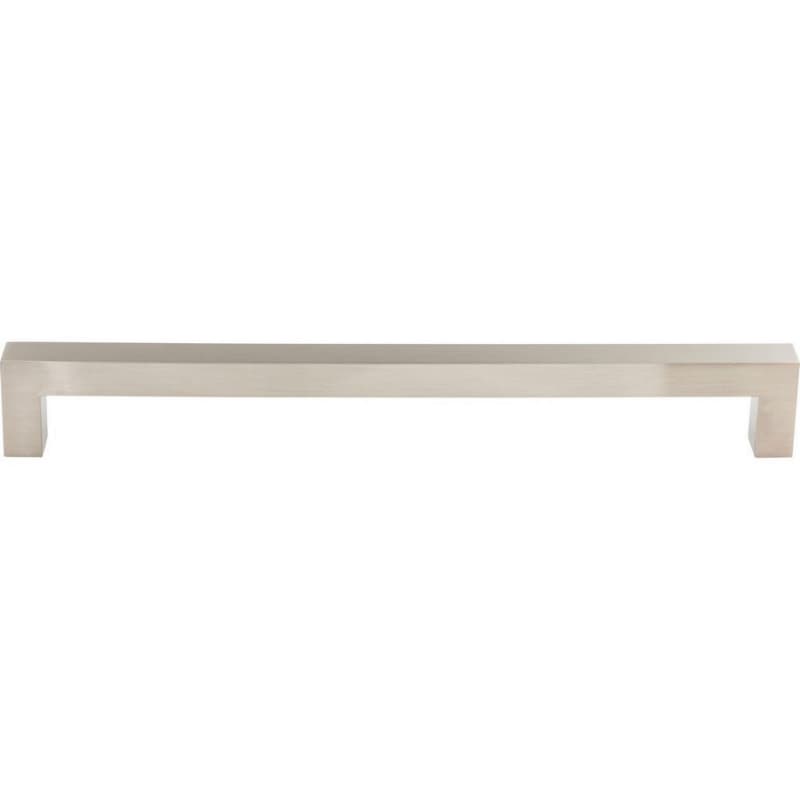 12" Square Appliance Pull, Brushed Satin Nickel