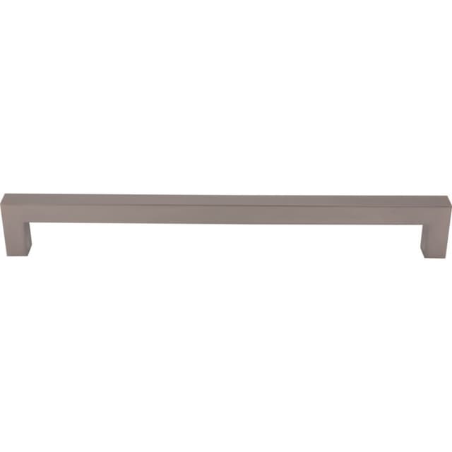 18" Nouveau Square Bar Appliance Pull, Ash Gray