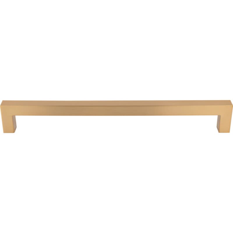 18" Nouveau Square Bar Appliance Pull, Honey Bronze
