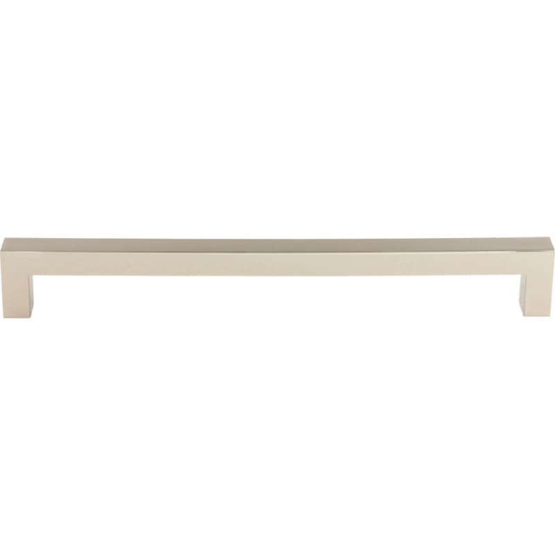 18" Nouveau Square Bar Appliance Pull, Polished Nickel