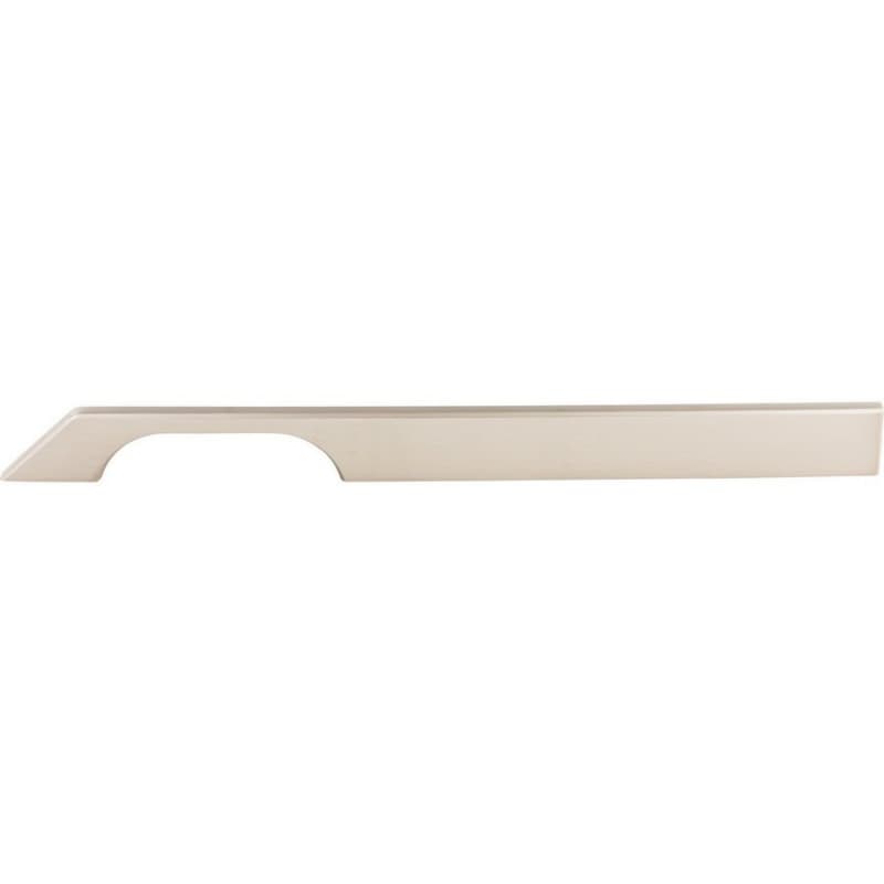 12" Sanctuary Tapered Bar Pull, Brushed Satin Nickel