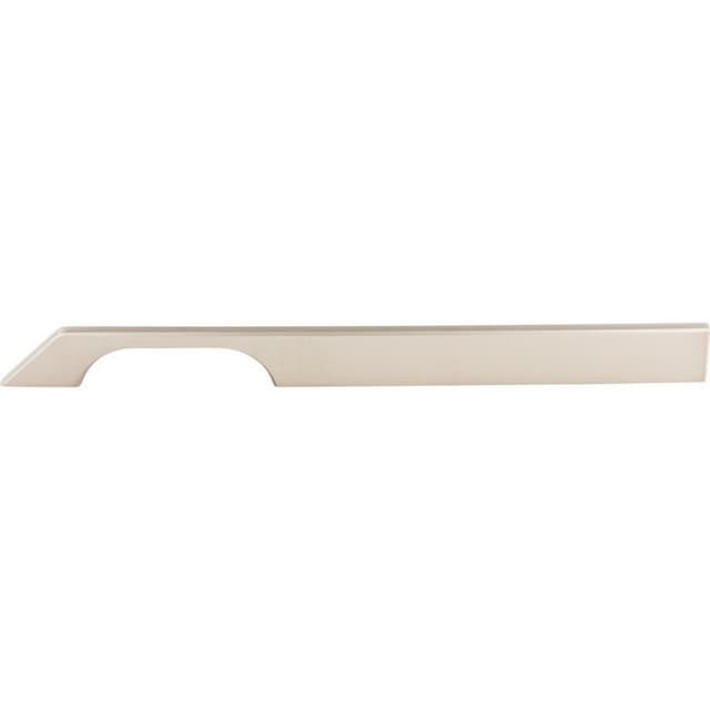 12" Sanctuary Tapered Bar Pull, Brushed Satin Nickel