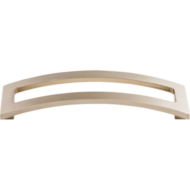 5" Sanctuary II Euro Arched Pull, Brushed Satin Nickel