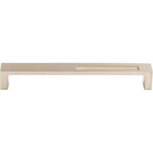7" Sanctuary II Modern Metro Slot Pull, Brushed Satin Nickel