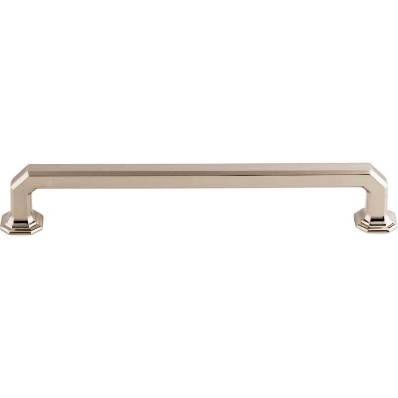 7" Chareau Emerald Pull, Polished Nickel