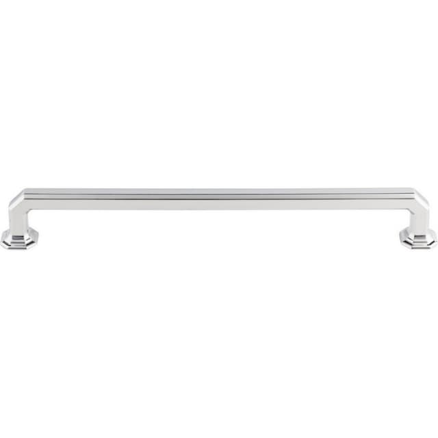 9" Chareau Emerald Pull, Polished Chrome